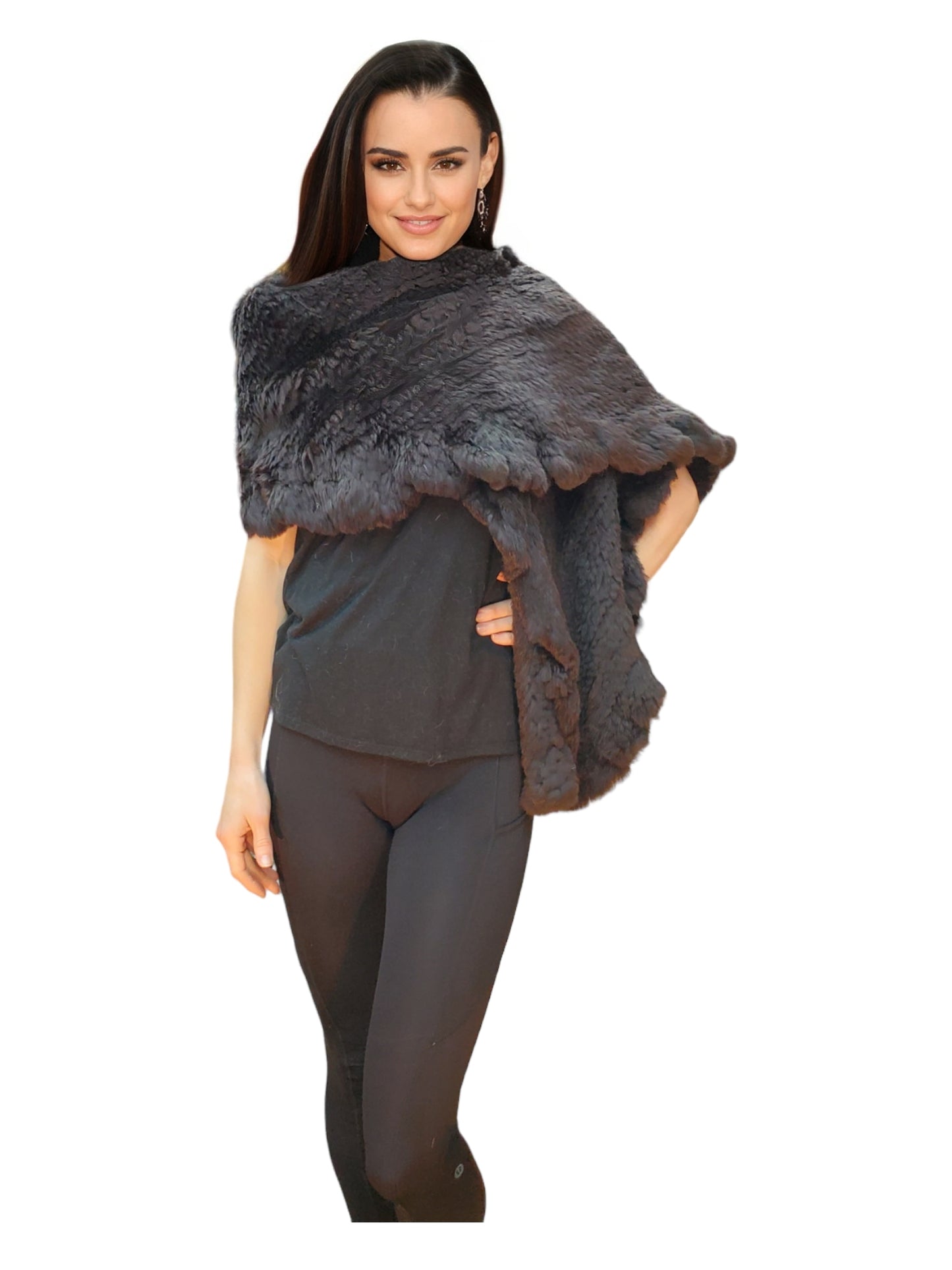 Shawl Style LK159 Brown