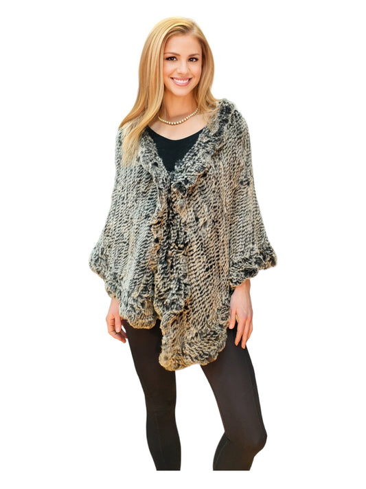 Shawl Style LK159 Chinchilla
