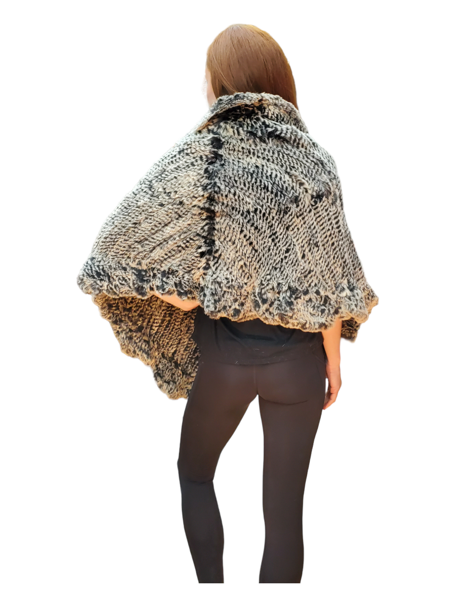 Shawl Style LK159 Chinchilla