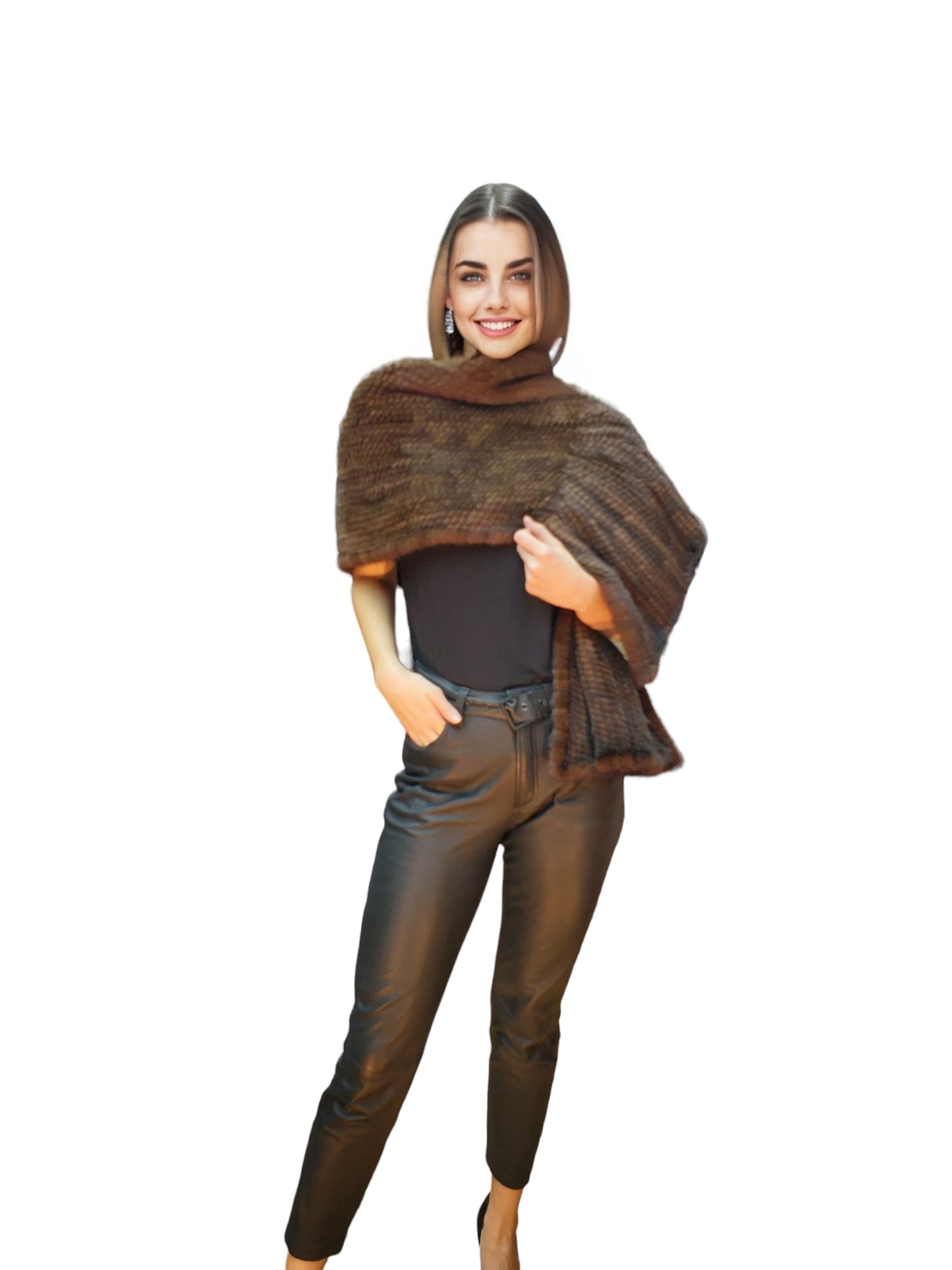 Shawl Style M134PS Mahogany