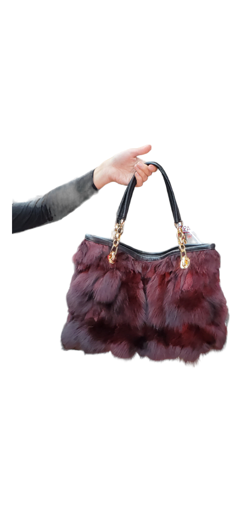 Fox Bag NY1531 Burgundy