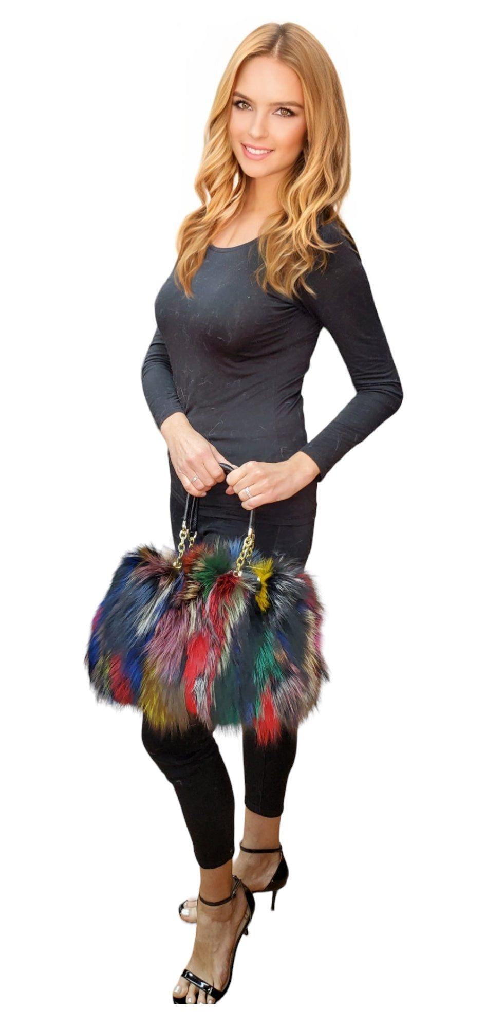 Fox Bag NY1534 Natural Multi