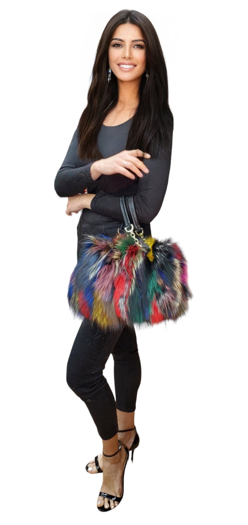 Fox Bag NY1534 Natural Multi
