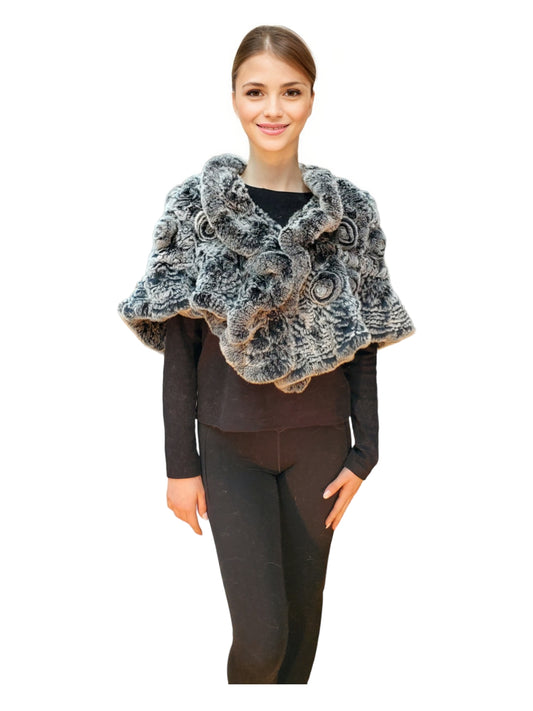 Shawl Style P32 Chinchilla