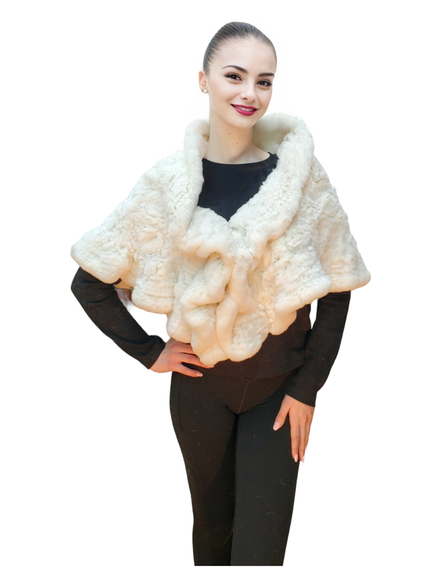 Shawl Style P32 White