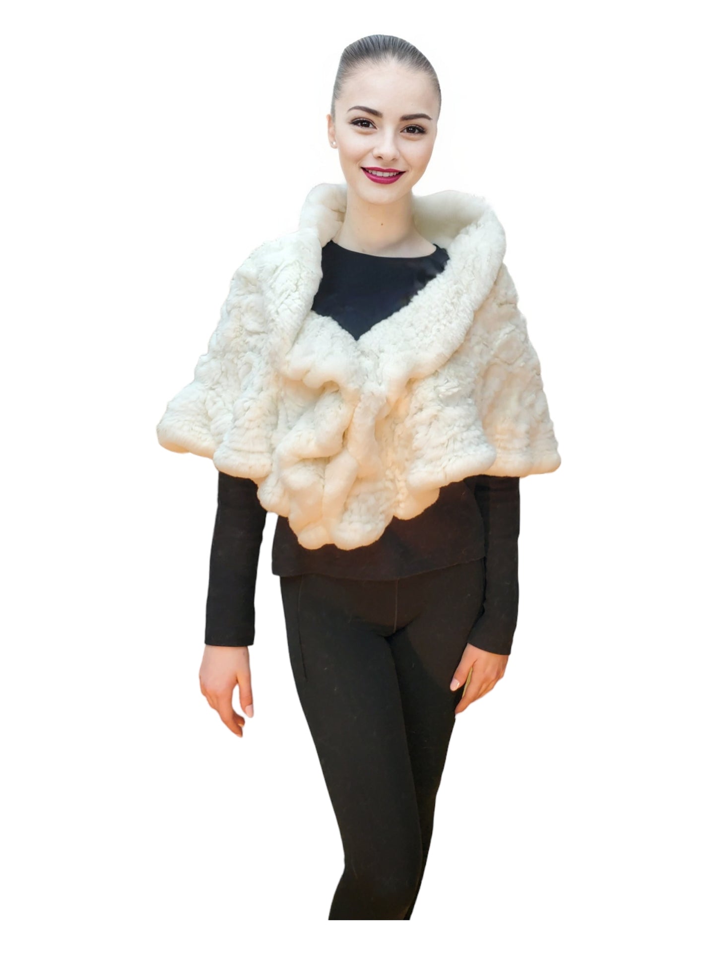 Shawl Style P32 White