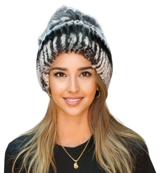 Hat Style RAH02 Chinchilla Black