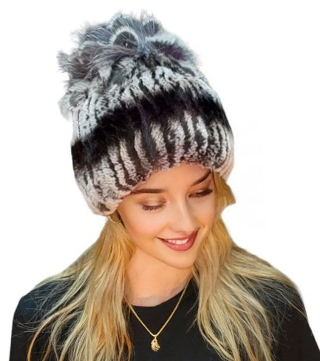 Hat Style RAH02 Chinchilla Black