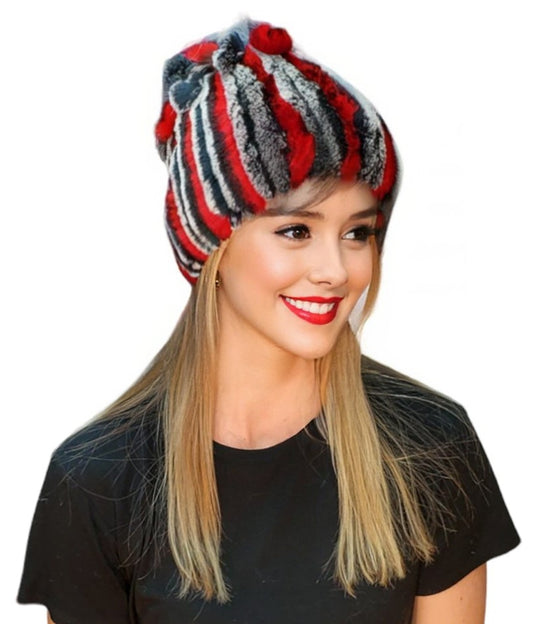 Hat Style RAH02 Chinchilla Red
