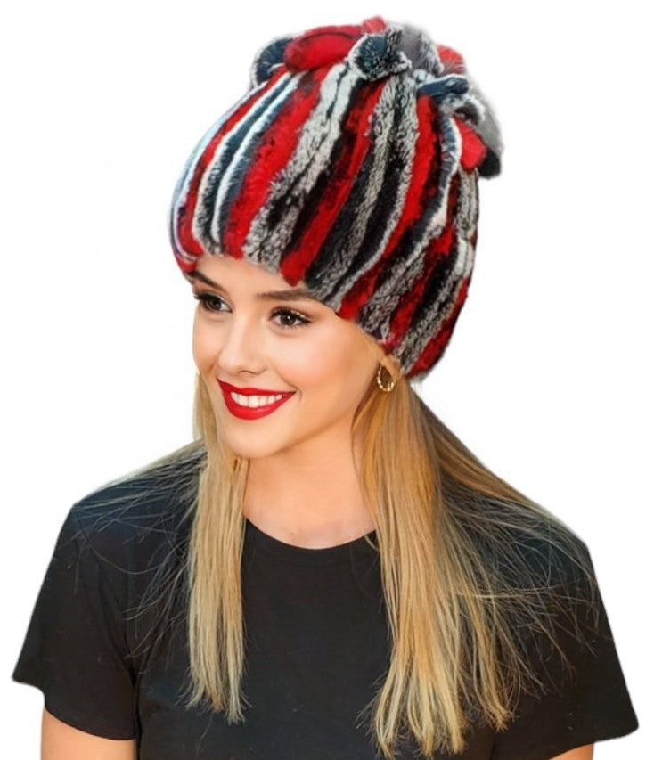 Hat Style RAH02 Chinchilla Red