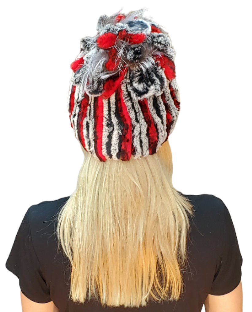 Hat Style RAH02 Chinchilla Red