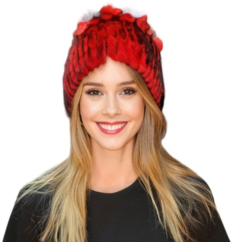 Hat Style RAH02 Red Black Tips