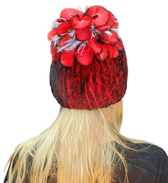 Hat Style RAH02 Red Black Tips