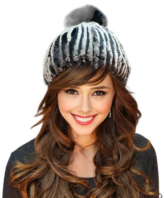 Hat Style RAH05 Chinchilla Black