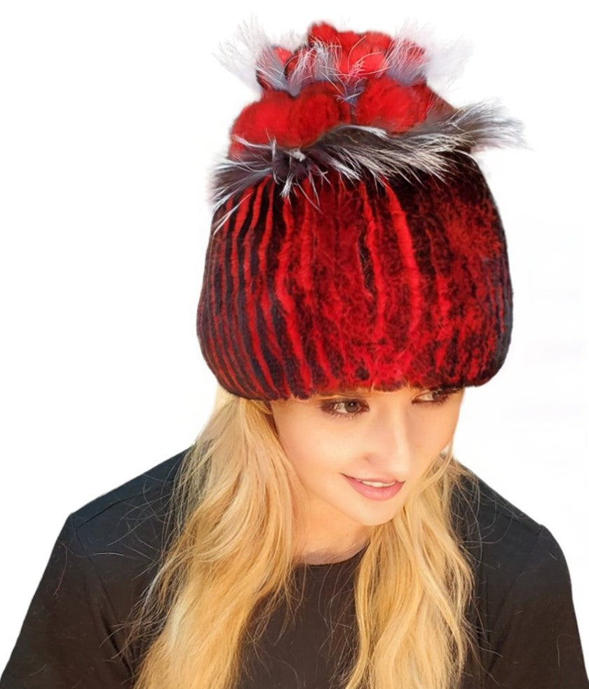 Hat Style RAH06 Red Black
