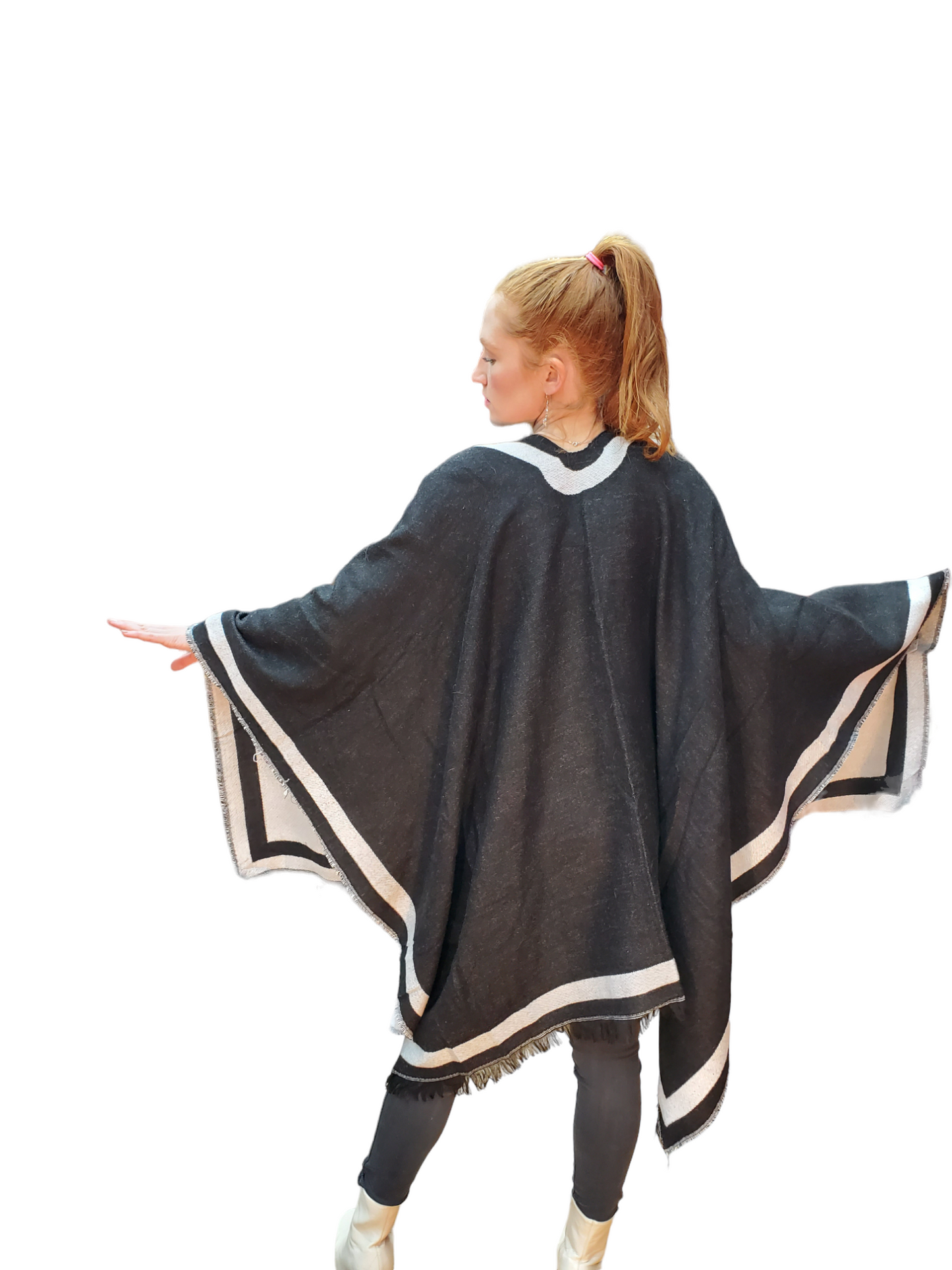Shawl Style T107 Black