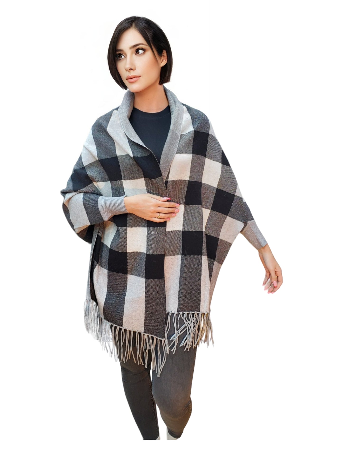 Shawl Style TNX03 Gray
