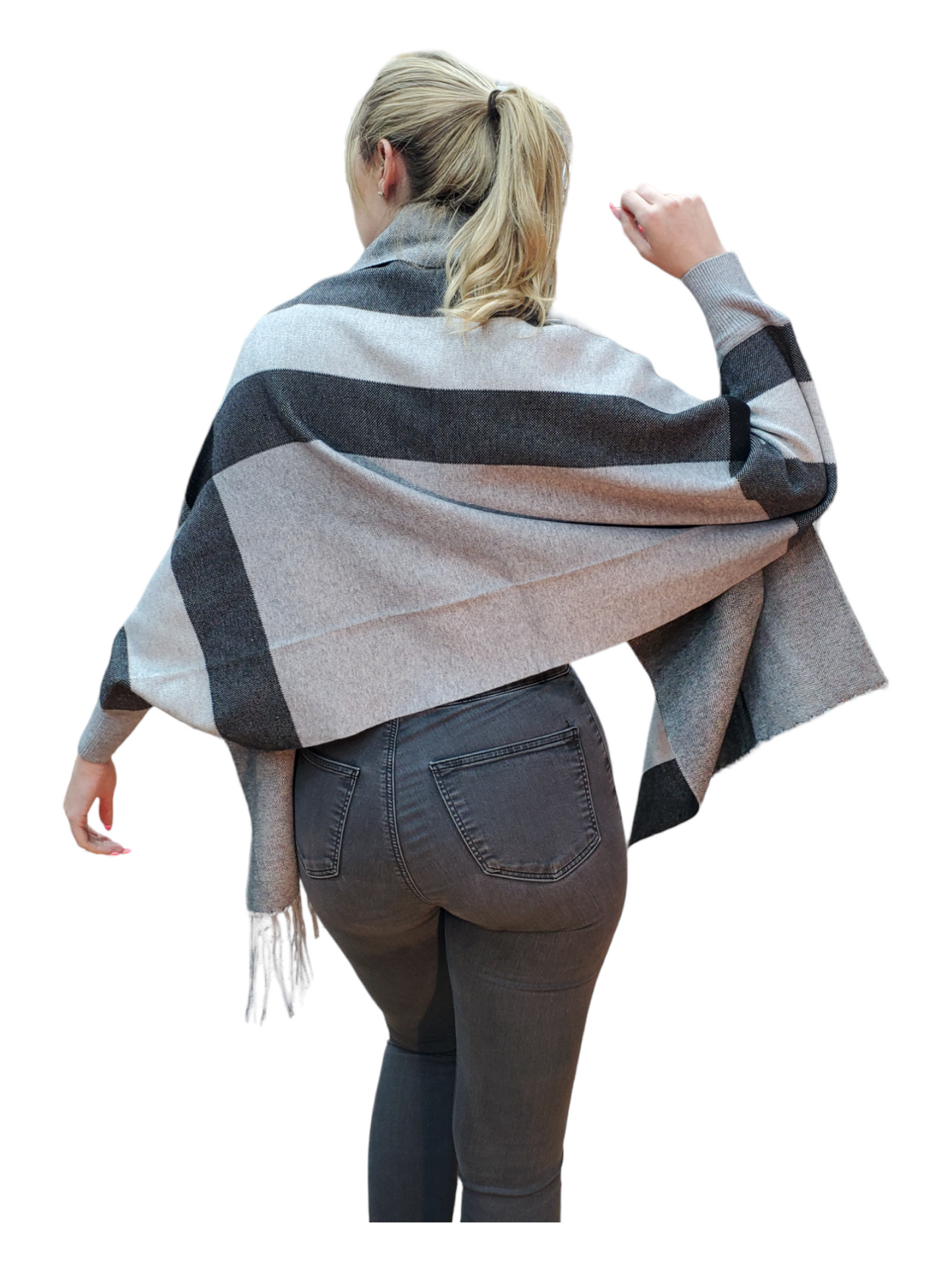 Shawl Style TNX03 Gray