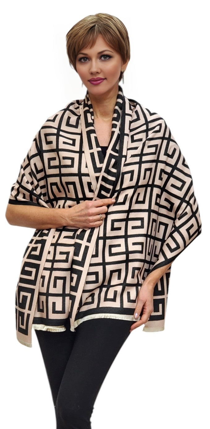 Shawl Style WJ83 Black